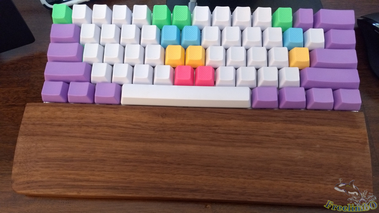 A Budget-Friendly Blue Switch Keyboard with Minor Modifications (60% Layout)